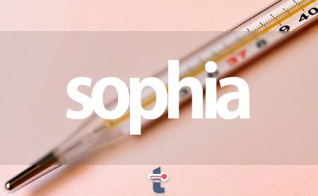 ソフィア(sophia)の体温計